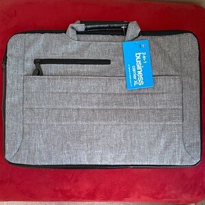 Gray Business Laptop Bag - NEW WITH TAGS!!